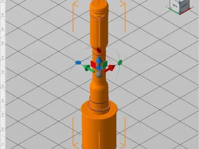 Stielhandgrante M24 with box 3D print model