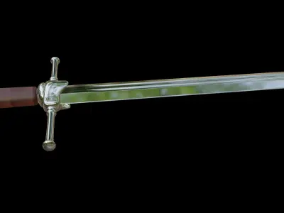 Sword from thewitcher game 3D model