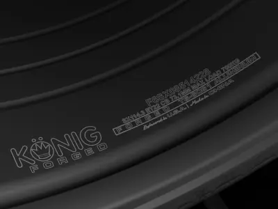 KONIG F6SX Low-poly 3D model