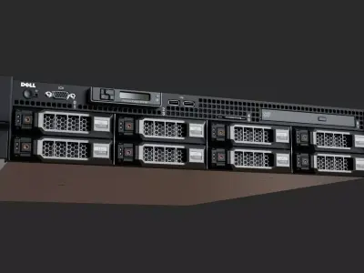 Dell PowerEdge R510 Server 3D model