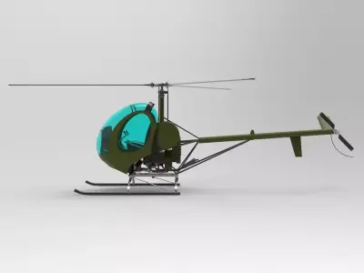 Sikorsky S-300 3D model