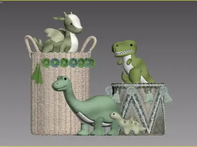 Kids Room Decor 178 3D model