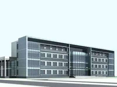 Office Building 3D model 58