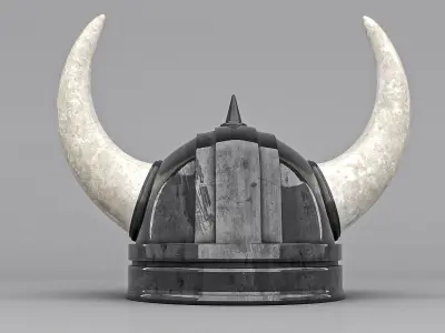 helmet Low-poly 3D model
