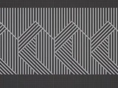Wall wood seamless set2 V16 Free 3D model