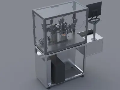 coordinate measuring machine 3D model