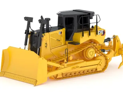 Medium Dozers D7 3D model