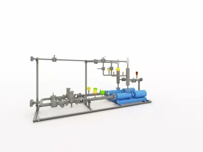 Pump HEATEX-4008 Free 3D model