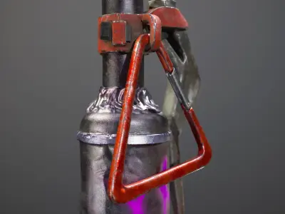 Scrap Grenade Low-poly 3D model