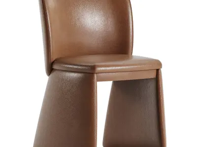 evie chair chelsea table 3D model