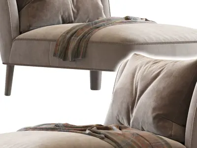 Febo Chaise Longue Maxalto 3D model