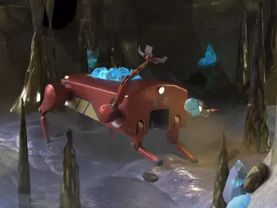 working robot  3D model
