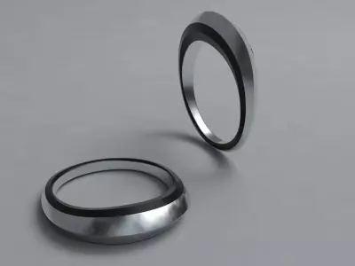 Replicant Tesla ring 3D model