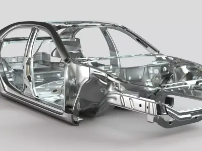 Car Frame 3D model