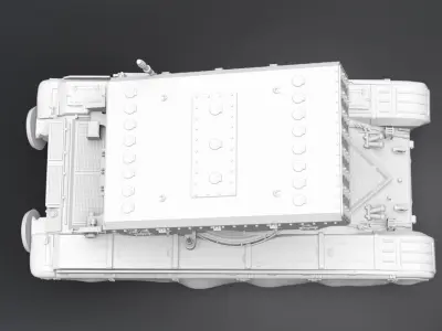 TOS 1A Sunscorch Scale model 3D print model