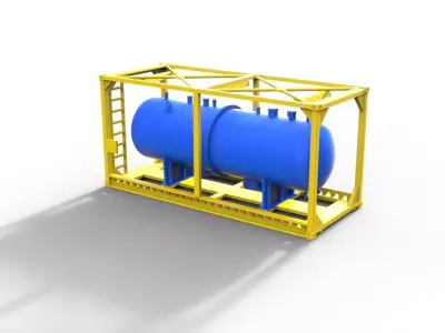 Tank Container 2 3D print model