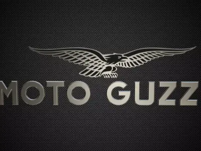 moto guzzi logo 3D model