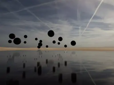 3D Environment Scene 3D model