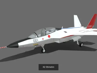 Fighter Jets 3D Model Pack