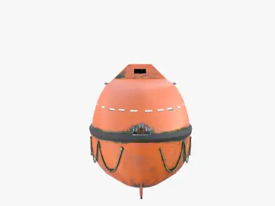 Life boat V1 3D model