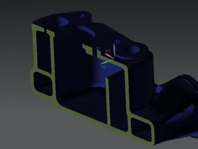 Automotive parts Free 3D model