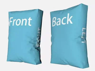 Cement Packaging 3D model