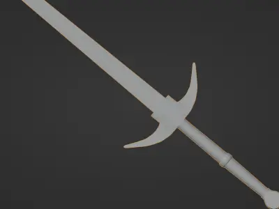 Medieval Longsword - Game Ready Free low-poly 3D model