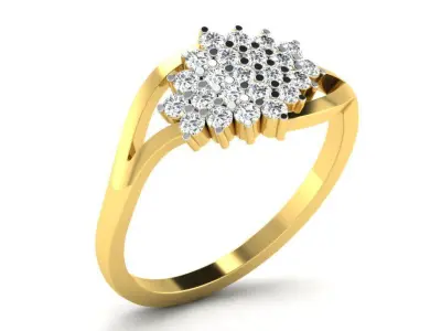  Engagement ring 55 light weight3dm cad files  part 02 3D print model purchase