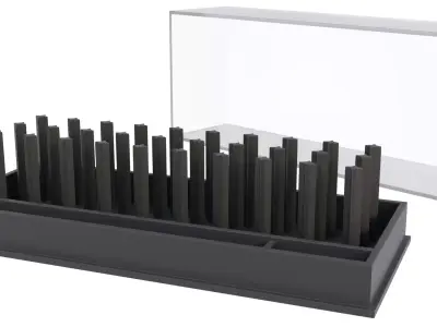 Thread container 3D model