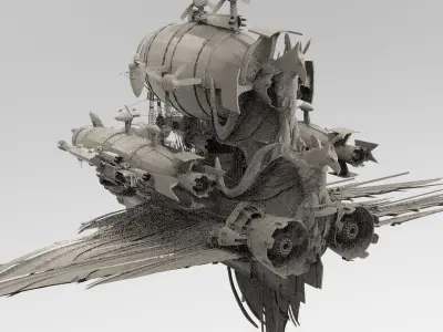 Eagle Zeppelin Juggernaut  3D model