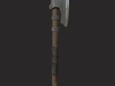 Battle axe 3D model get