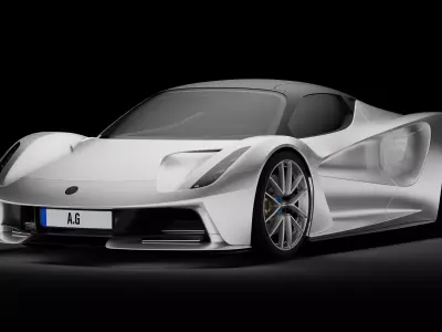 Lotus Evija 3D model