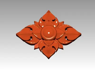 Kbach Chakachan Kbach Khmer 3D model