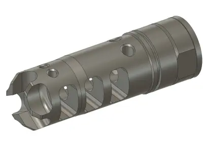 Muzzle Brake Lantac Dragon 3D model