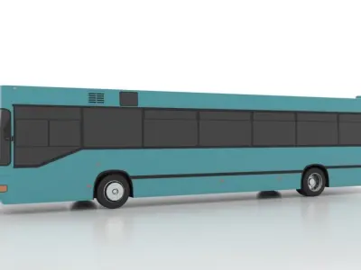 MAN 899 NL202 Munchen Low Low-poly 3D model