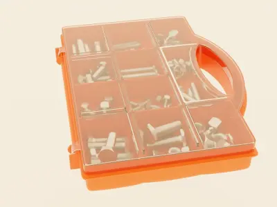 nuts and bolts toolkit 3D model