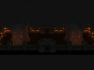 Medieval Fortress 3D model