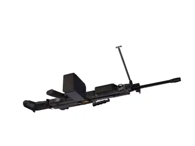 KMG762   machine gun 3D model