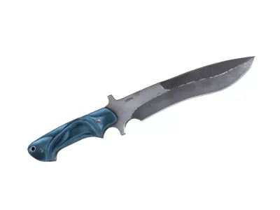 mamba knife Low-poly 3D model