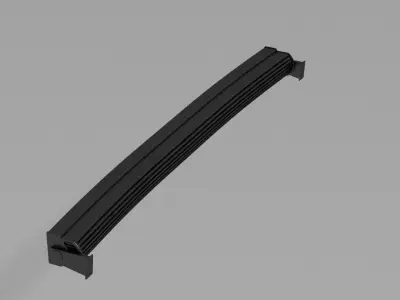 Led Bar Low-poly 3D model