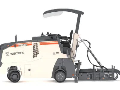 Wirtgen W60Ri Cold Milling Machines Compact Asphalt Recycler 3D model