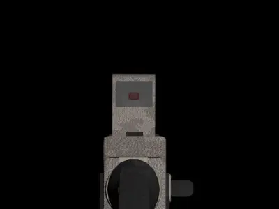 Gun SMG MK18 Variant Free low-poly 3D model