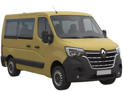 Renault Master 2020 Passenger L1H1 3D model