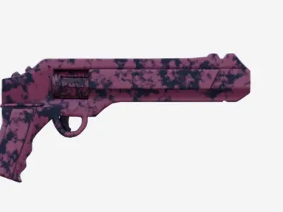 Sheriff Gun 3D model