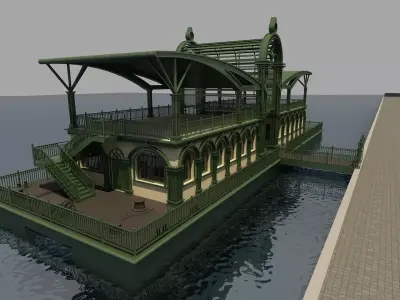Passenger Terminal 3D model