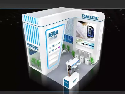 Exhibition - Area -6X6-3DMAX2010-022 3D model
