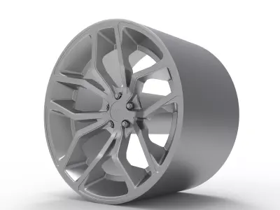FOOSE OUTCAST WHEEL 3D PRINT MODEL  3D print model