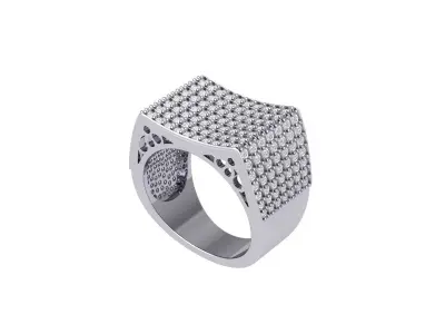 Wedding Ring  3D print model 339
