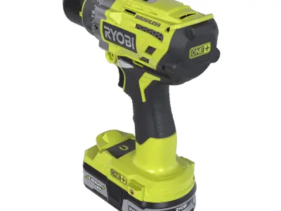 Ryobi R18PD7-0 3D model