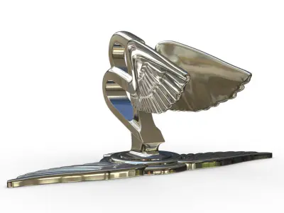 bentley logo 3D model from CGTrader